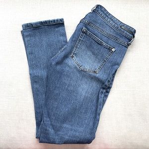 Anthro Pilcro Slim Boyfriend Distressed Jeans